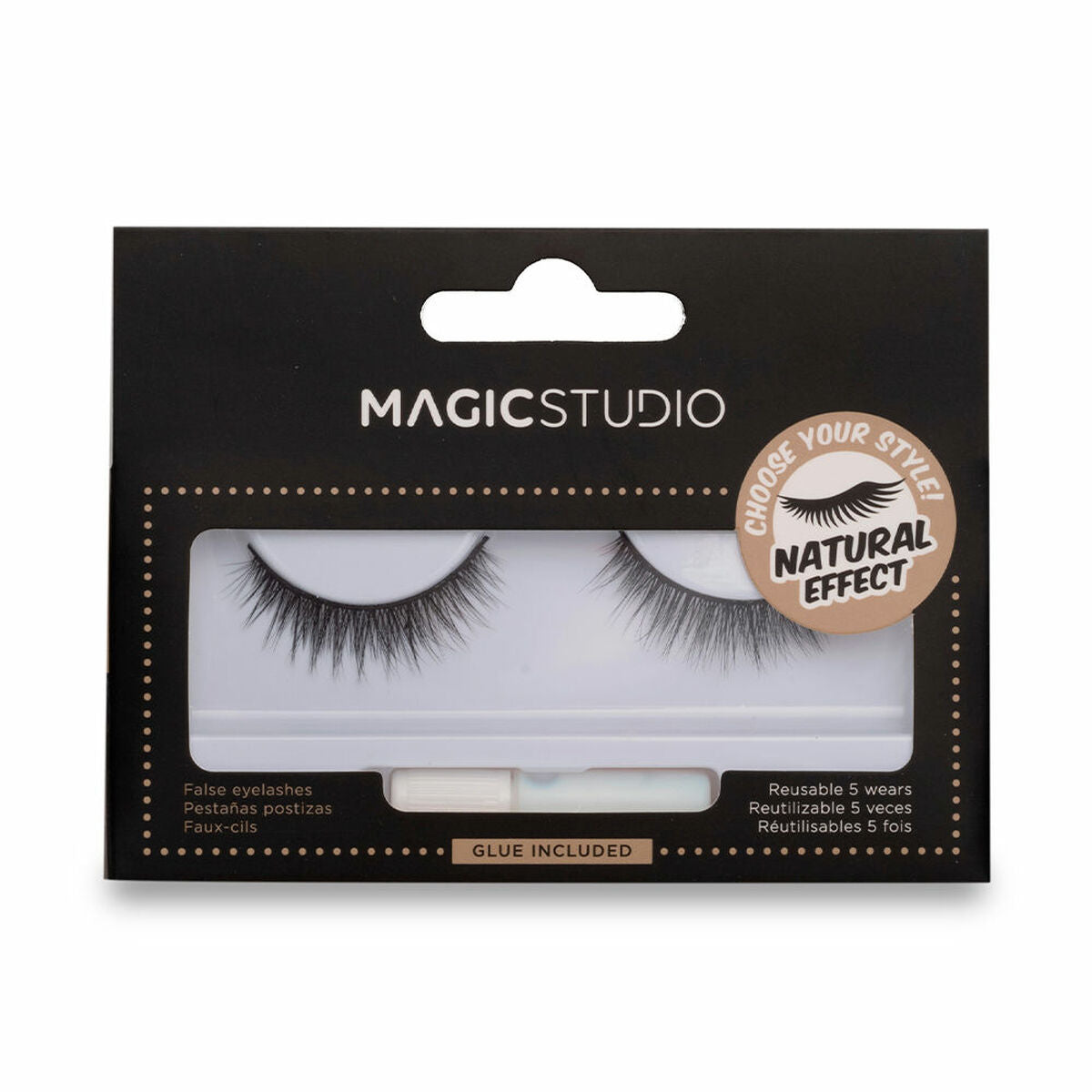 Set of false eyelashes Magic Studio Vegan (1 Unit) product packaging