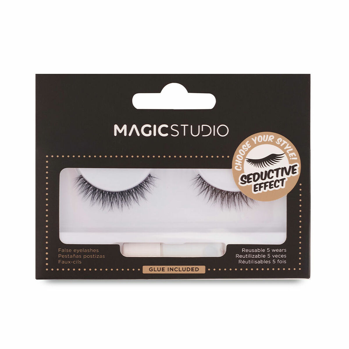 Set of false eyelashes Magic Studio Vegan (1 Unit) product packaging