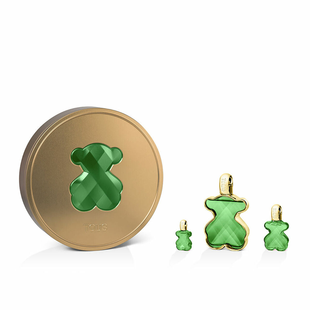Women's Perfume Set Tous LoveMe The Emerald Elixir 3 Pieces for Women product packaging