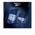 Men's Perfume Set Reebok ICONIC BLUE 2 Pieces product packaging