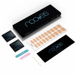 Gel Nail Strips Nooves Láminas De Uñas De Gel Cru au soleil 20 Pieces skincare packaging