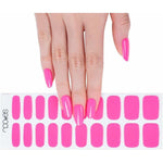 Gel Nail Strips Nooves Láminas De Uñas De Gel Barbie girl 20 Pieces skincare packaging