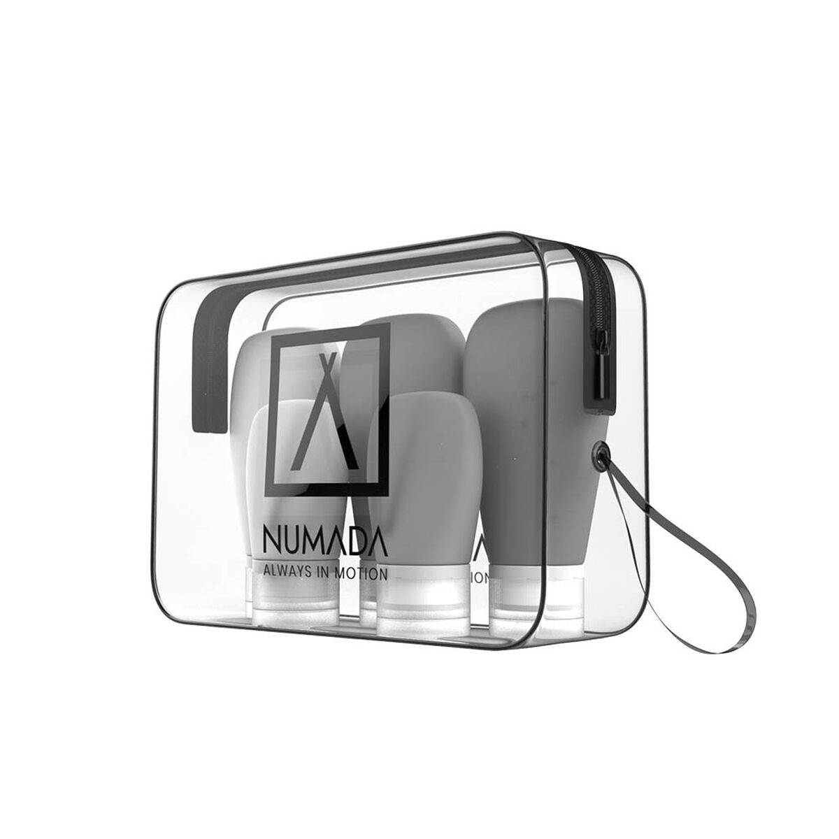 Travel Vanity Case Numada Transparent PVC Silicone 20 x 6,5 x 13,5 cm product packaging