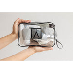Travel Vanity Case Numada Transparent PVC Silicone 20 x 6,5 x 13,5 cm product packaging