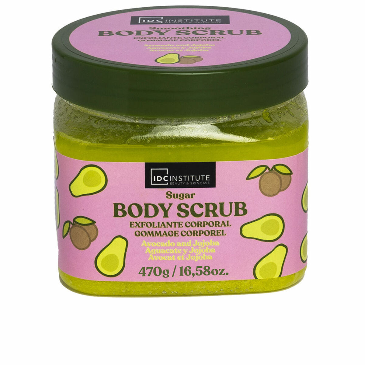 Pore Cleaning Strips IDC Institute BODY SCRUB product packaging