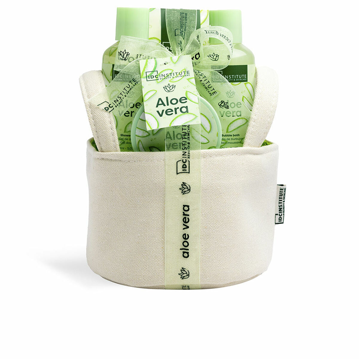 Bath Set IDC Institute ALOE VERA 4 Pieces for Women product packaging
