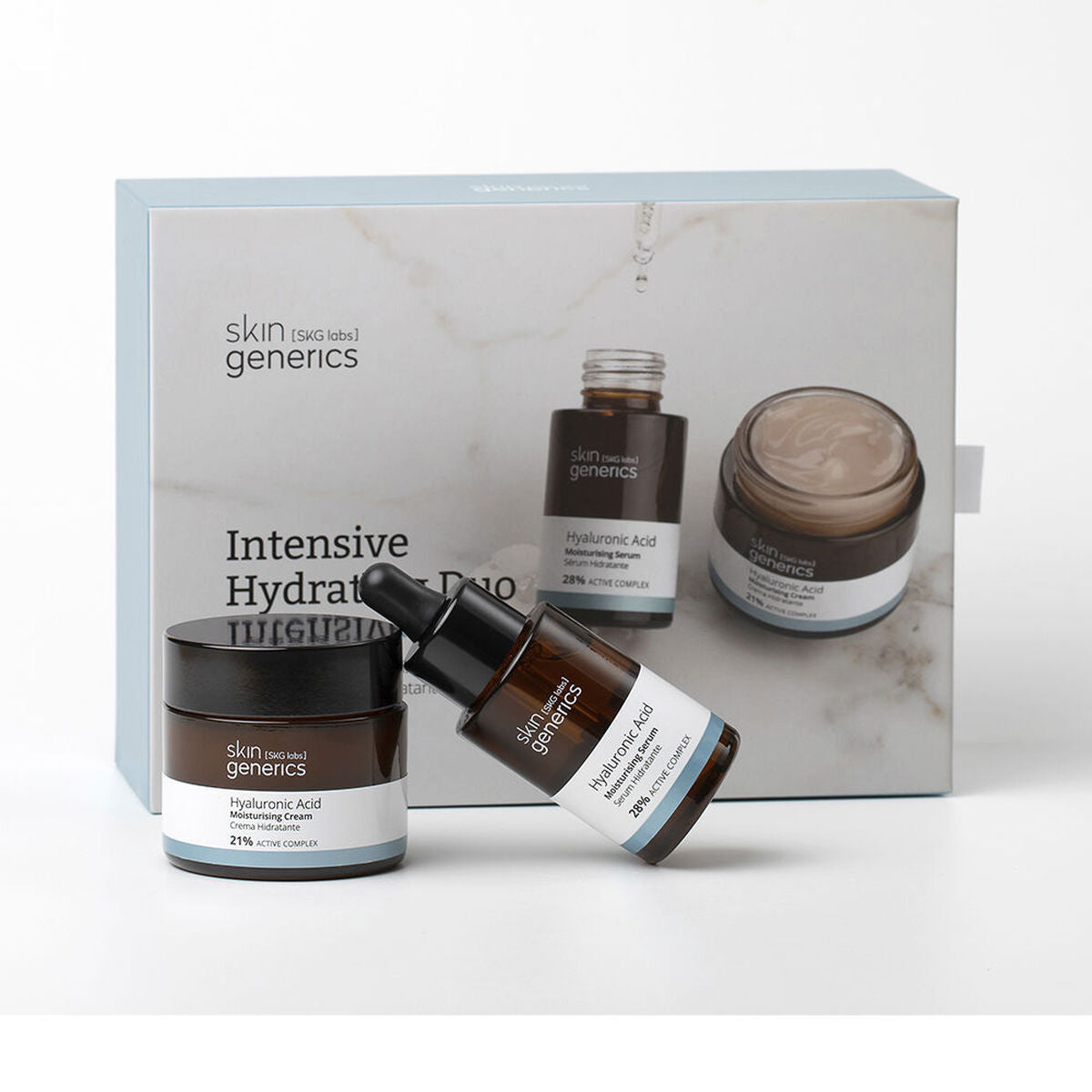 Women's Cosmetics Set Skin Generics INTENSIVE HYDRATING 30 ml product packaging