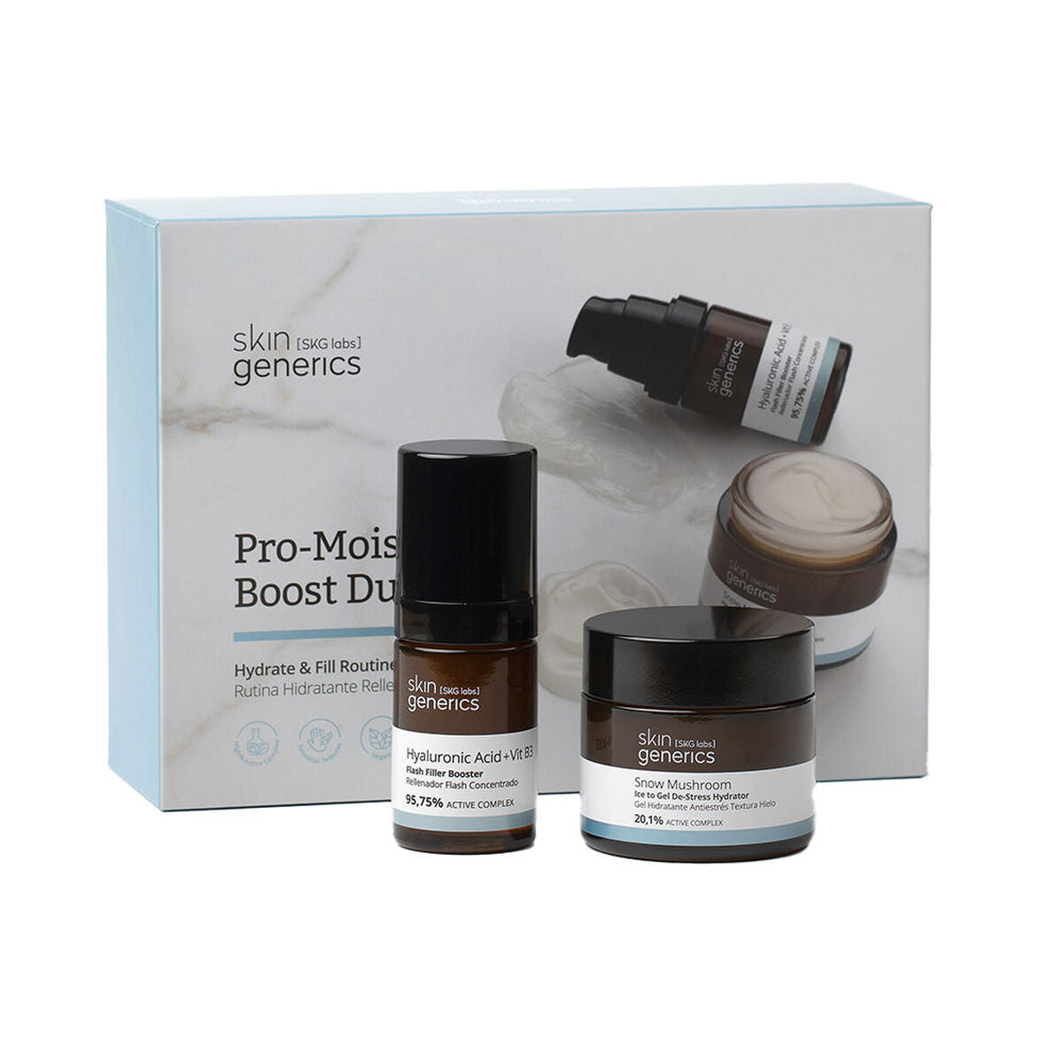 Cosmetic Set Skin Generics SNOW MUSHROOM 2 Pieces product packaging