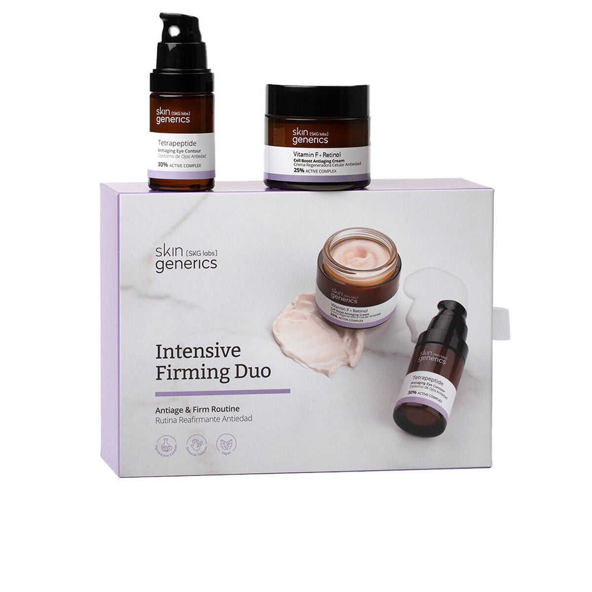 Women's Cosmetics Set Skin Generics INTENSIVE FIRMING 2 Pieces for Women product packaging