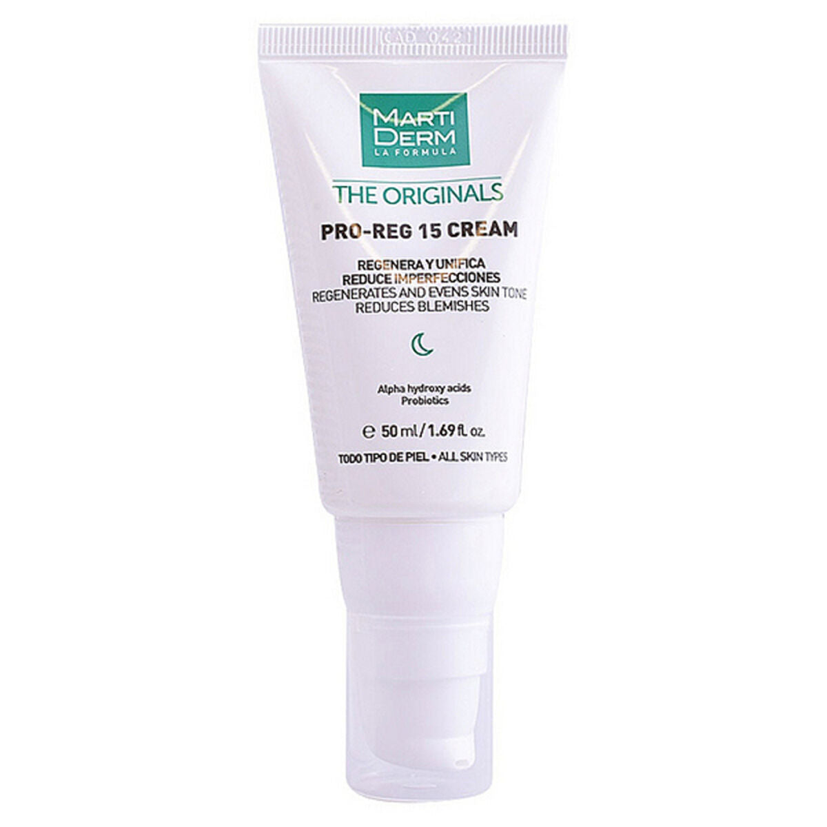 Regenerative Cream The Originals Pro-reg 15 Martiderm (50 ml) for Women skincare packaging