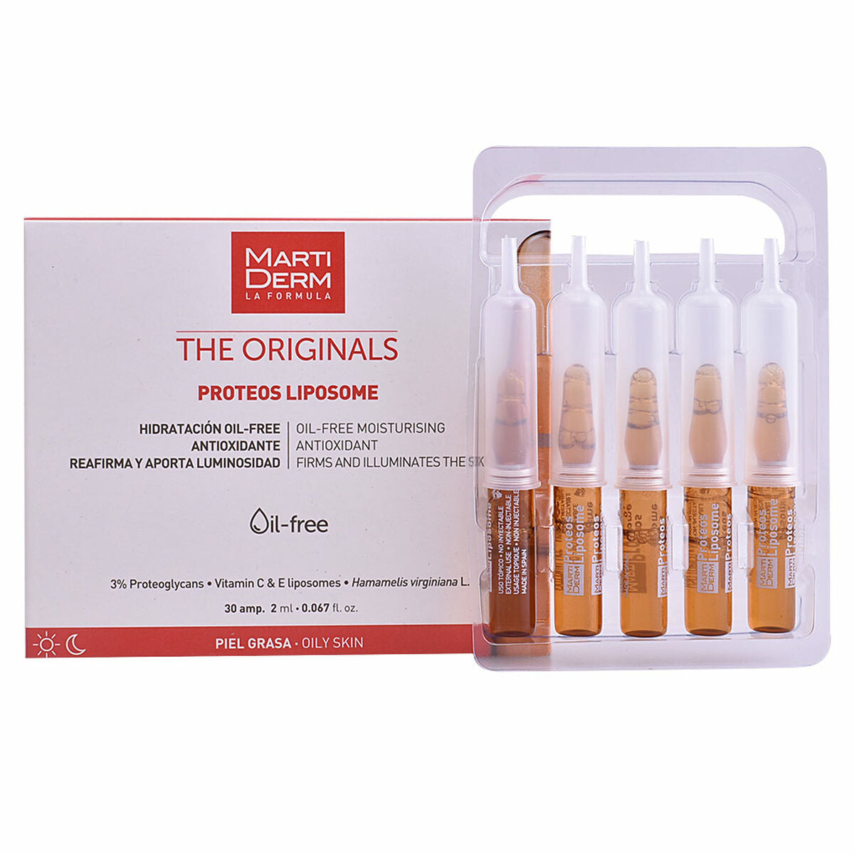 Ampoules The Originals Martiderm (2 ml) product packaging