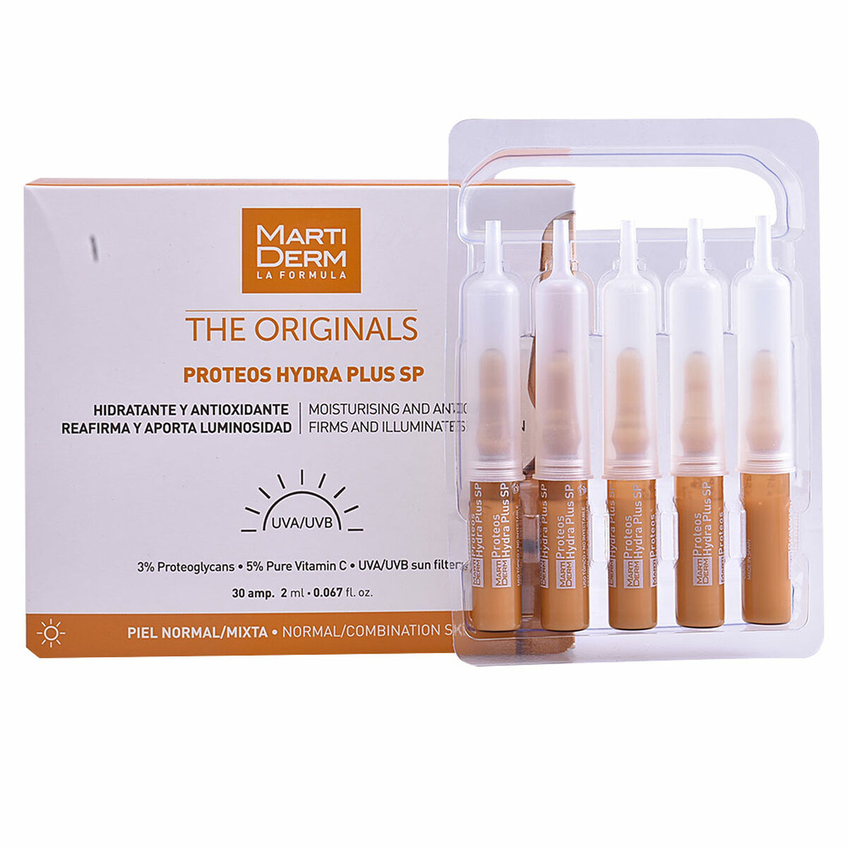 Ampoules The Originals Martiderm for Women product packaging