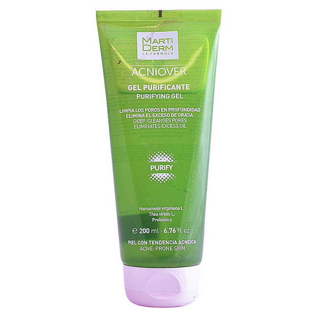 Purifying Facial Gel Martiderm 1472- 200 ml skincare packaging