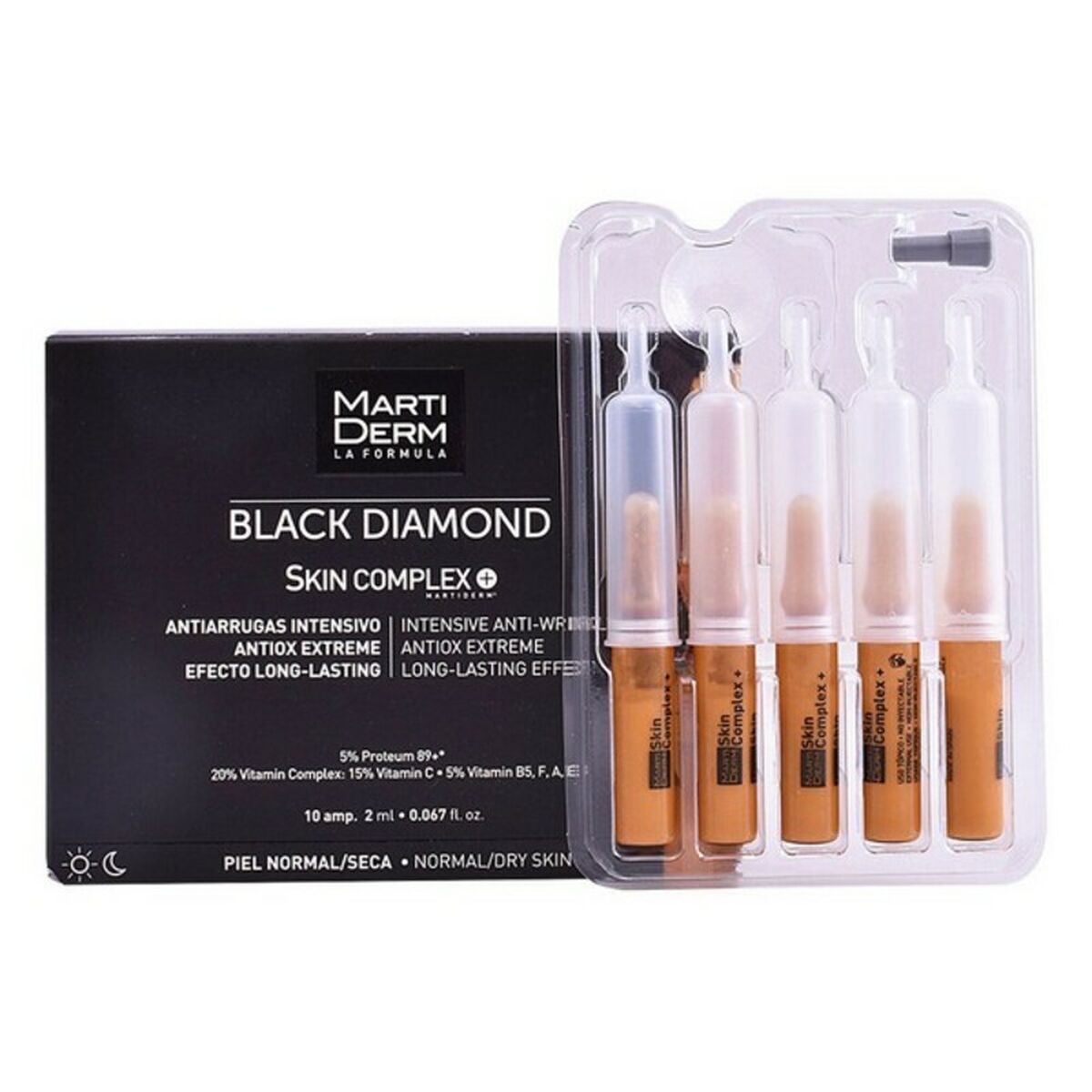 Ampoules Skin Complex Anti Wrinkle Martiderm product packaging