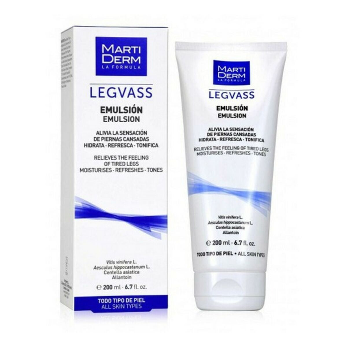 Tired Legs Body Lotion Legvass Martiderm Legvass (200 ml) 200 ml for Women skincare packaging