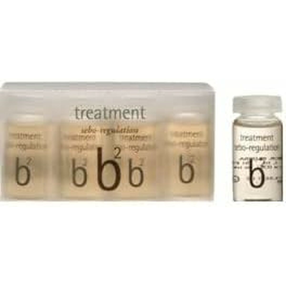 Sebum-Regulating Care Shampoo Broaer Care 12 x 10 ml shampoo bottle