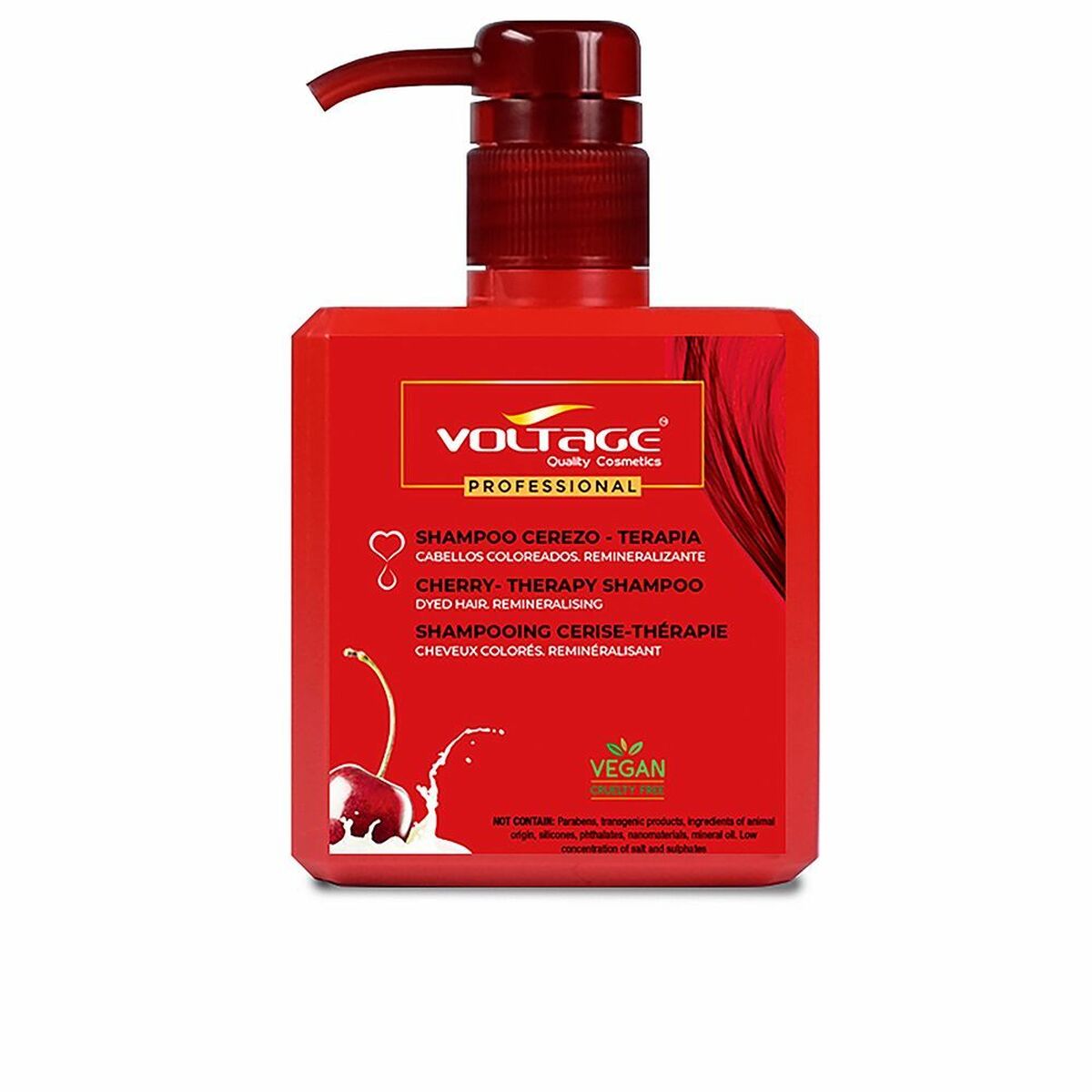 Shampoo Voltage Cherry tree (500 ml) shampoo bottle