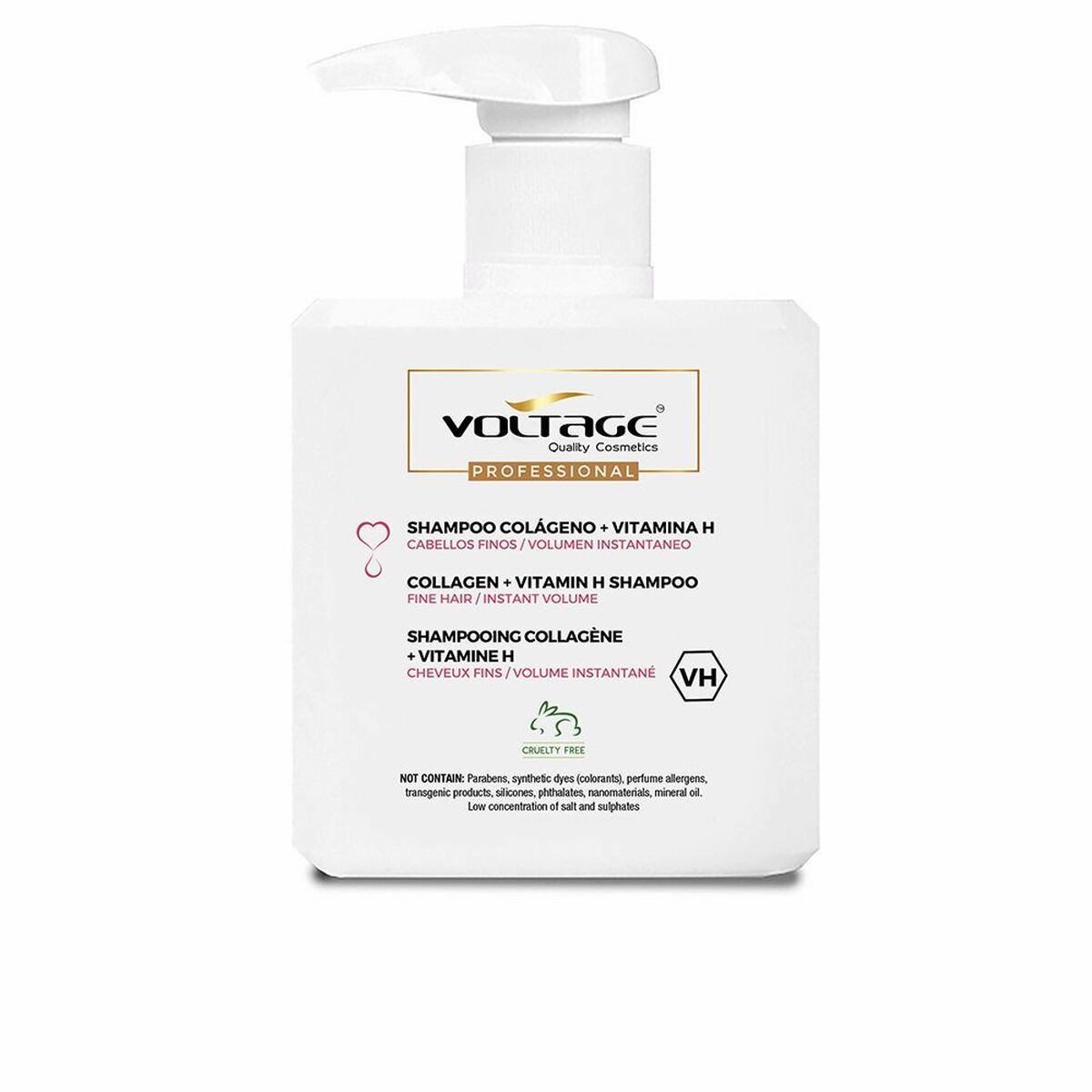 Shampoo Voltage 500 ml shampoo bottle