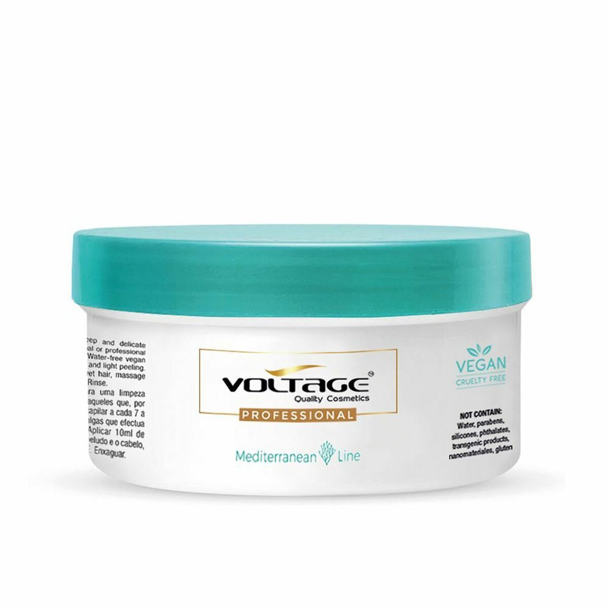 Deep Cleaning Shampoo Voltage Mediterranean Line Salt Marine algae (400 ml) shampoo bottle