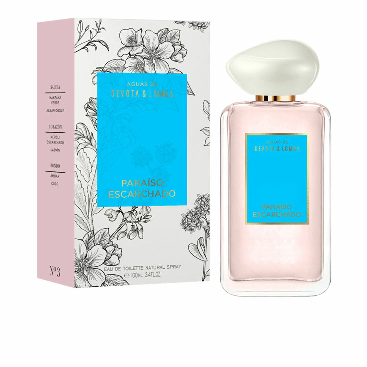 Women's Perfume Devota & Lomba PARAÍSO ESCARCHADO EDT 100 ml Paraíso Escarchado for Women bottle