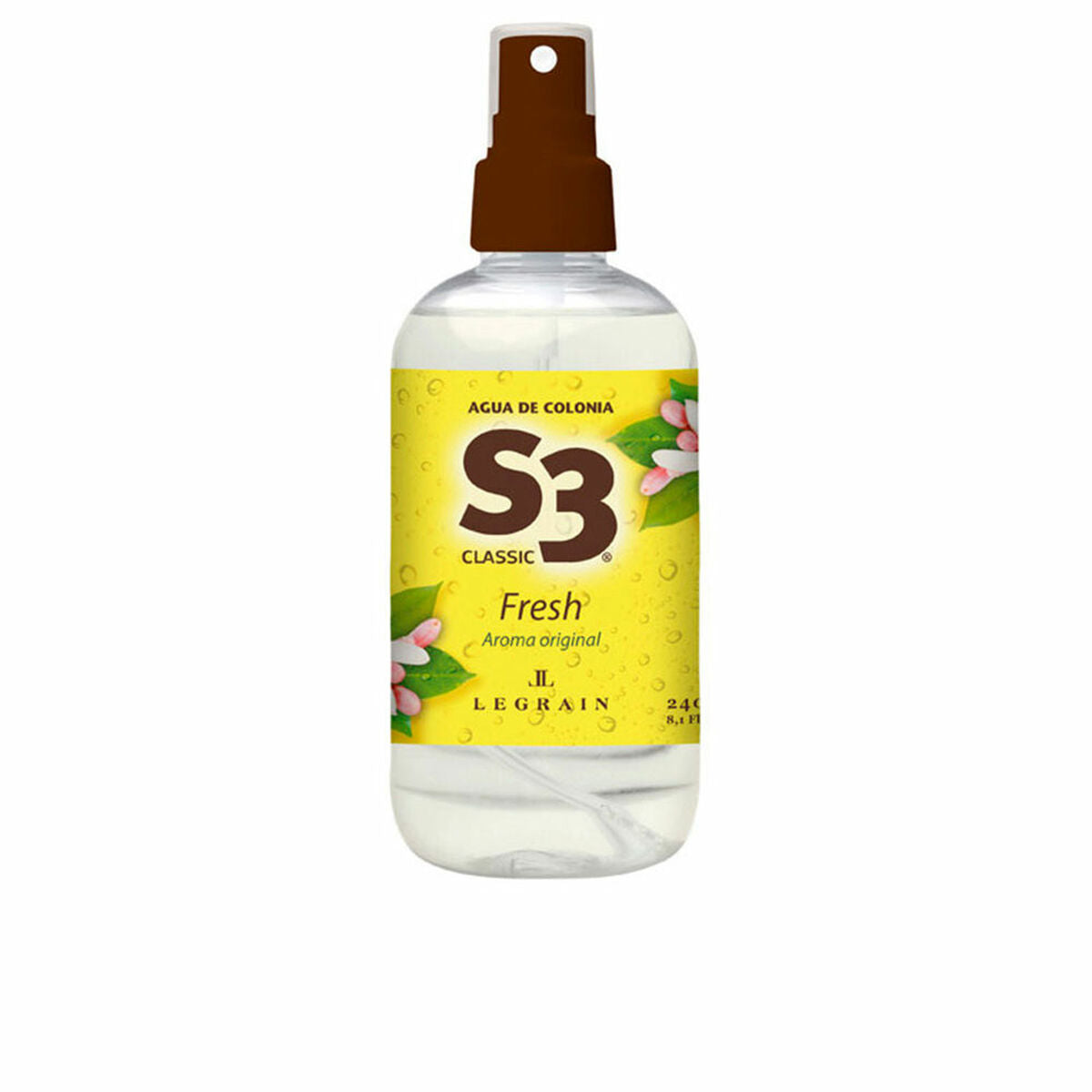 Unisex Perfume S3 CLASSIC FRESH EDC 240 ml Fresh product packaging