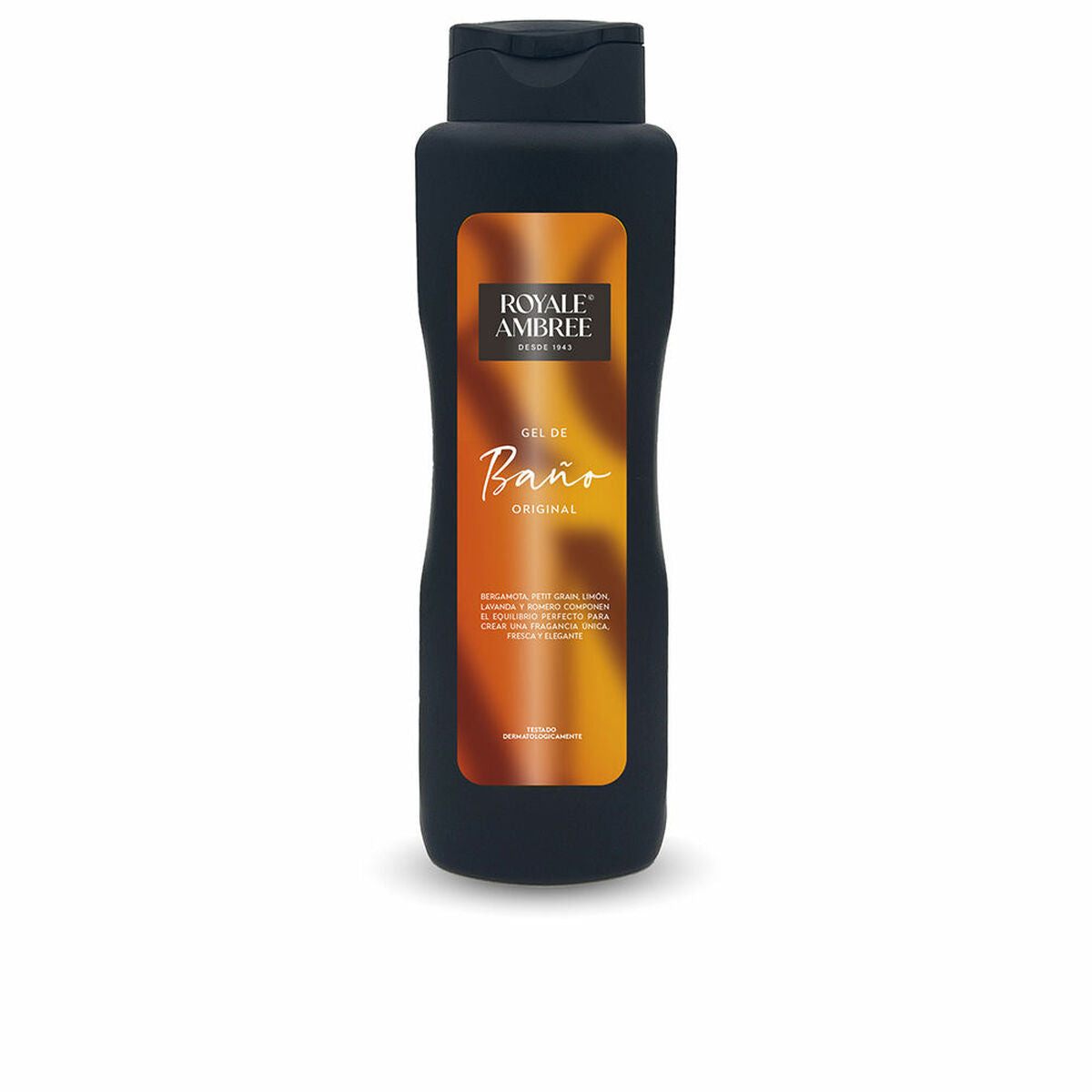 Perfumed Shower Gel Royale Ambree 750 ml skincare packaging