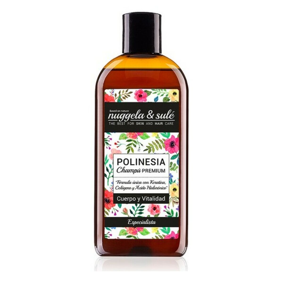 Shampoo Polinesia Keratina Nuggela & Sulé (250 ml) shampoo bottle