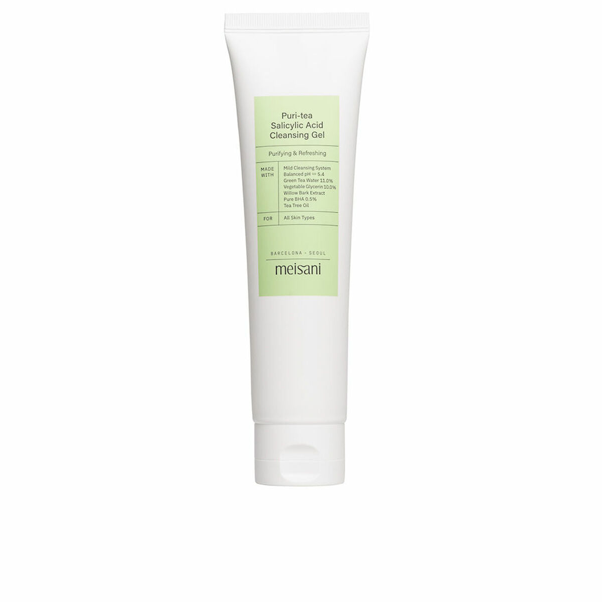 Cleansing Cream Meisani Tea 150 ml for Women skincare packaging