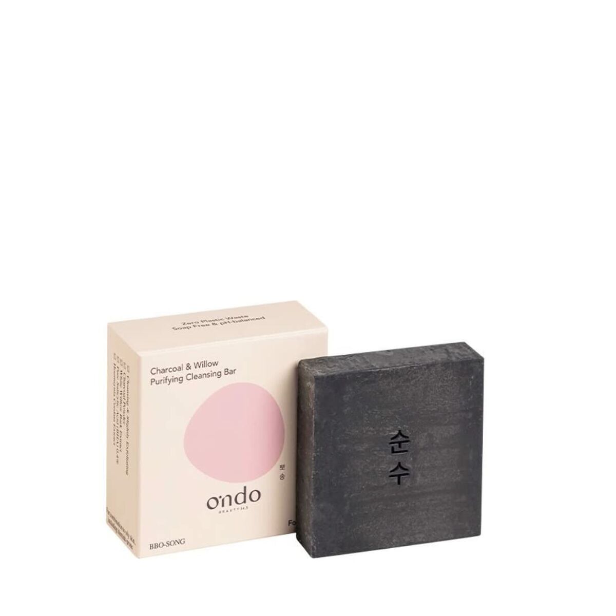 Facial Cleansing Gel Ondo Beauty 36.5 CHARCOAL & WILLOW for Women skincare packaging