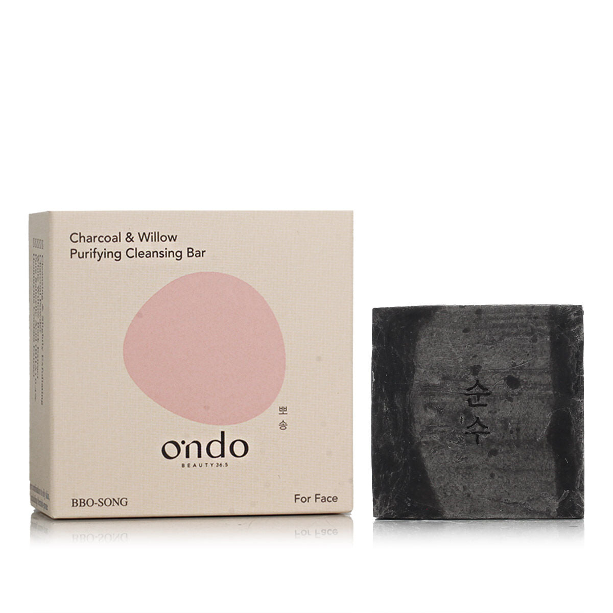 Facial Cleansing Gel Ondo Beauty 36.5 CHARCOAL & WILLOW for Women skincare packaging