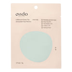 Eye Contour Ondo Beauty 36.5 CAFFEINE & GREEN TEA for Women product packaging