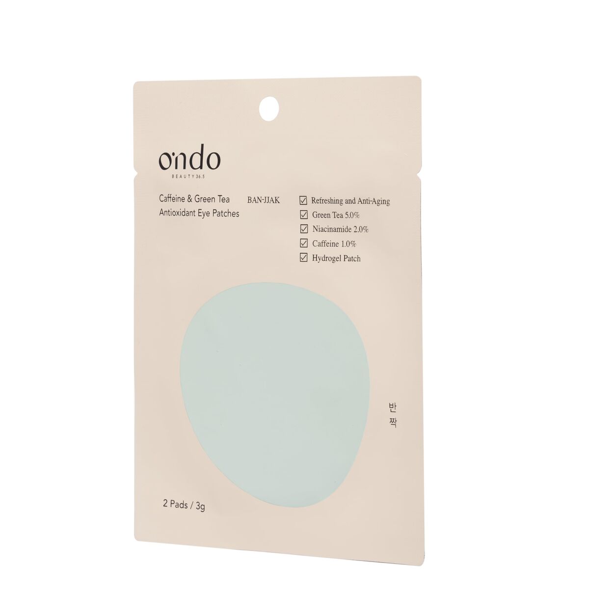 Eye Contour Ondo Beauty 36.5 CAFFEINE & GREEN TEA for Women product packaging