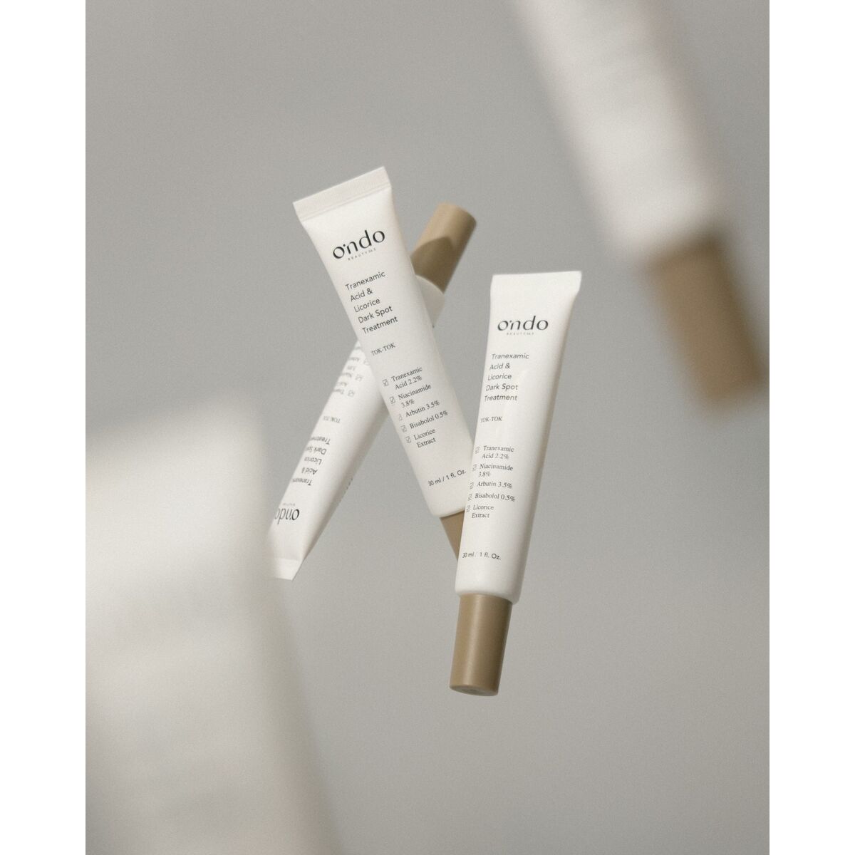 Anti-Brown Spot Care Ondo Beauty 36.5 TRANEXAMIC ACID & LICORICE DARK 30 ml product packaging