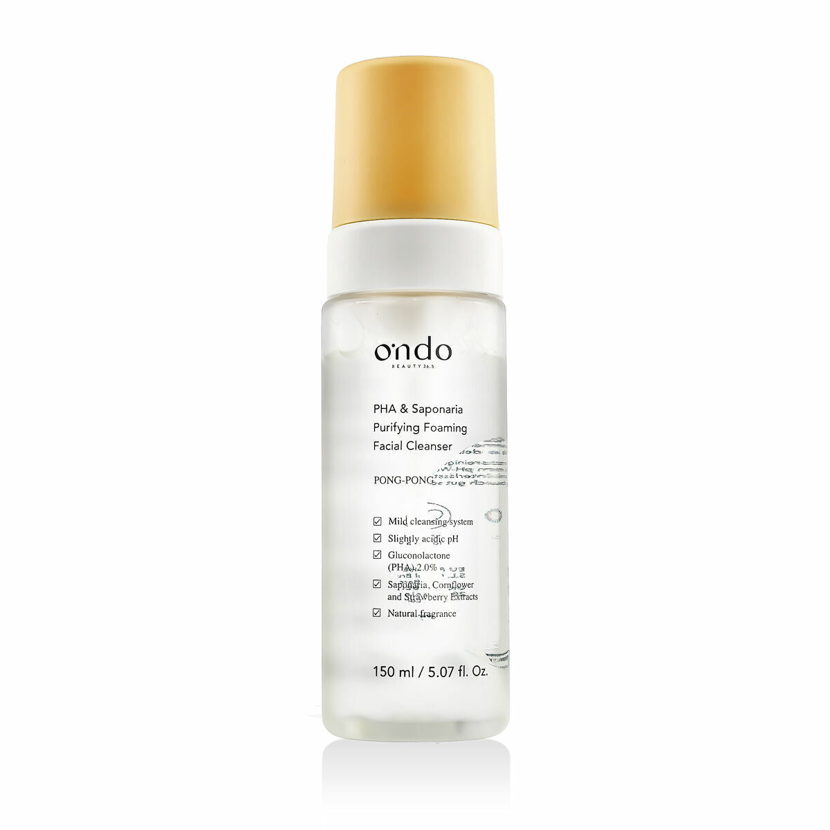 Cleansing Foam Ondo Beauty 36.5 PHA & SAPONARIA 150 ml for Women product packaging