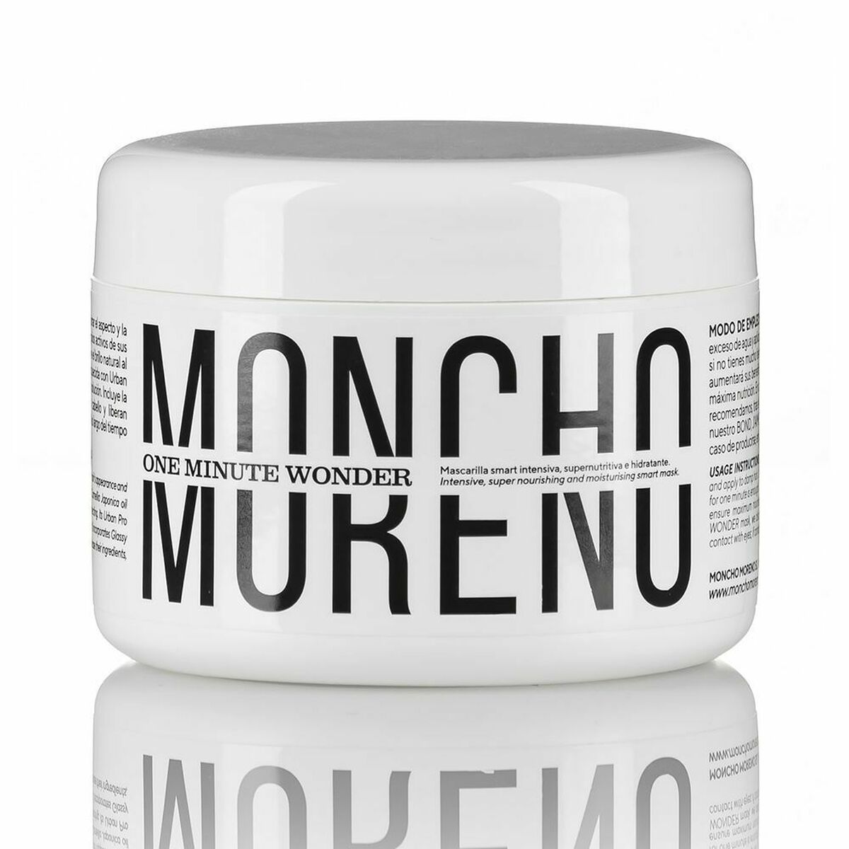 Nourishing Hair Mask Moncho Moreno One Minute Wonder 250 ml Intensive hair mask packaging