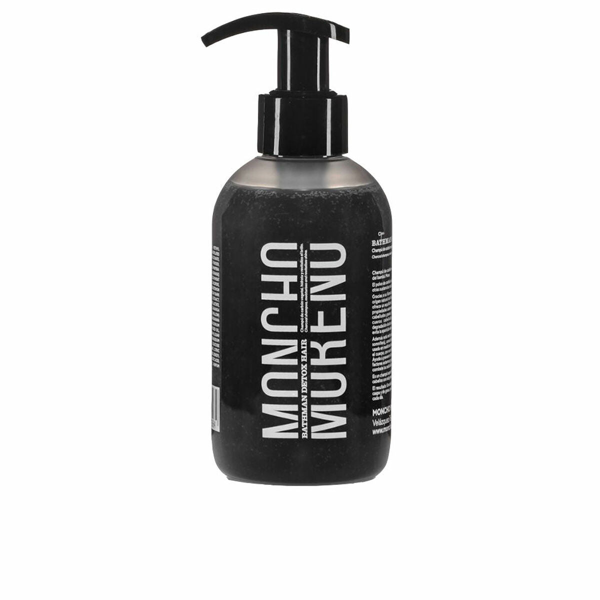 Shampoo Moncho Moreno Bathman Detox Hair 500 ml shampoo bottle