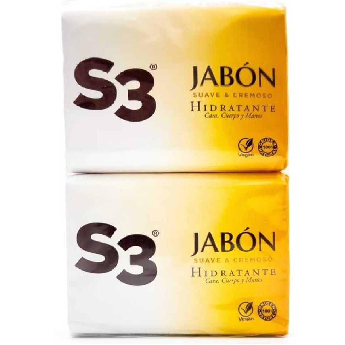 Soap Cake S3 125 g 2 Units product packaging