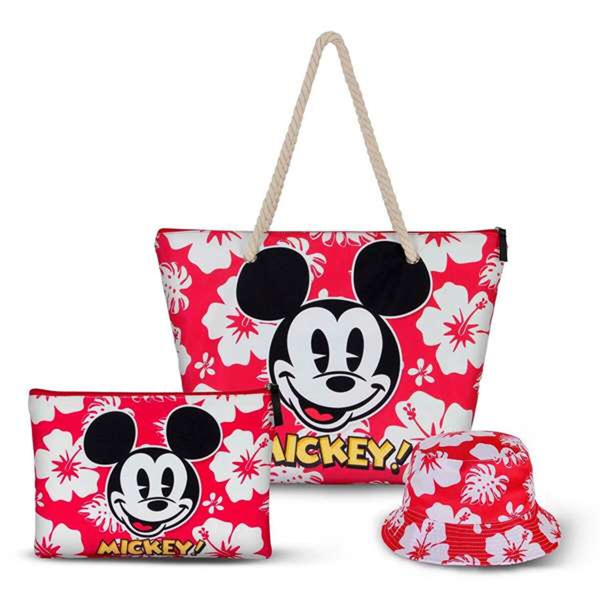 Travel Vanity Case Mickey Mouse Hawaii Red Mickey Mouse product packaging
