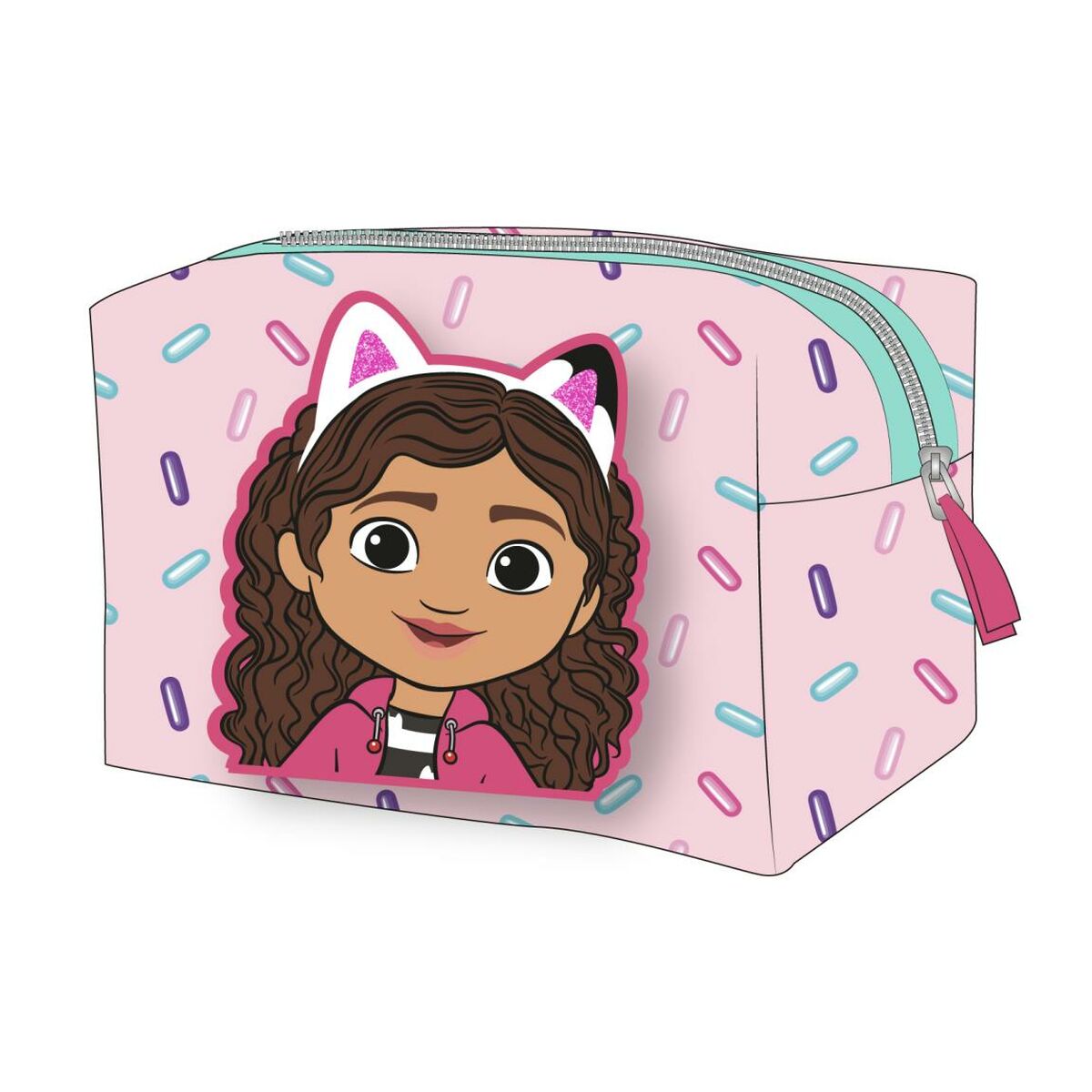 Travel Vanity Case Gabby's Dollhouse product packaging
