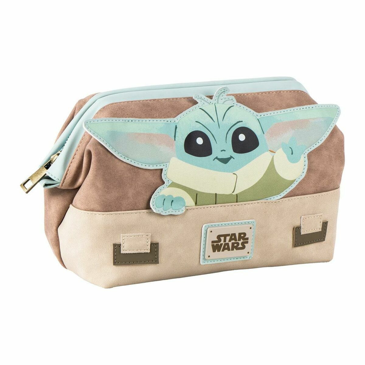 Travel Vanity Case The Mandalorian Beige product packaging