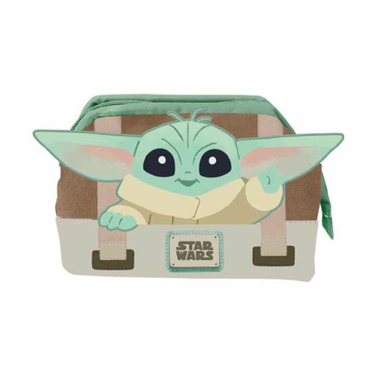 Travel Vanity Case The Mandalorian Beige product packaging