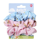 Rubber Hair Bands Bluey Blue 3 Pieces product packaging