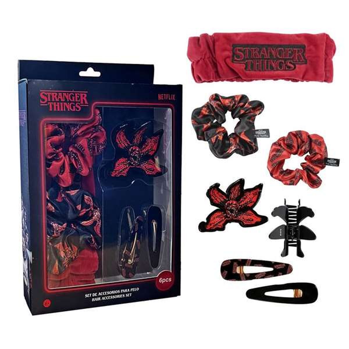 Beauty Kit Stranger Things Red product packaging