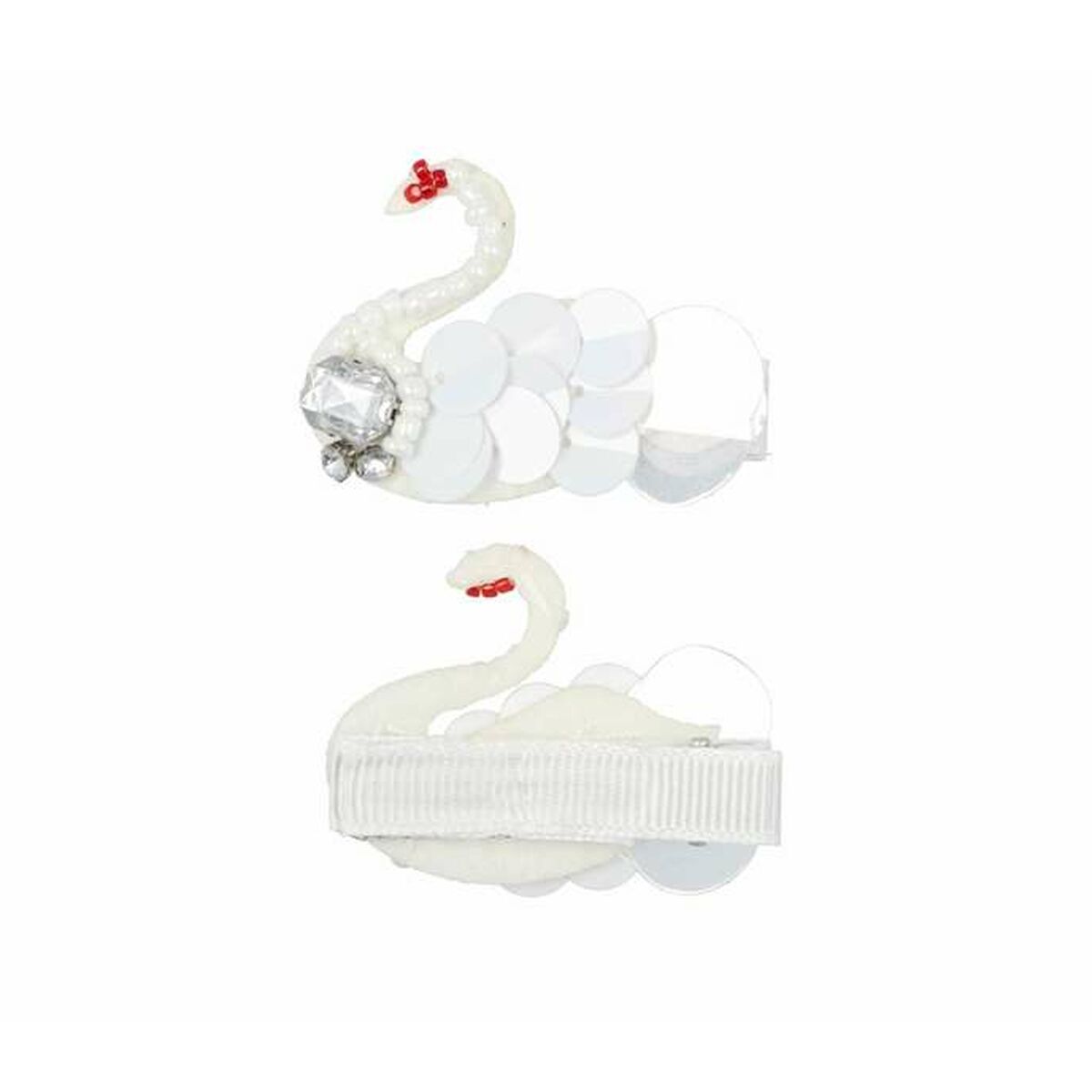 Hair Clips Inca 2 Units Swan product packaging
