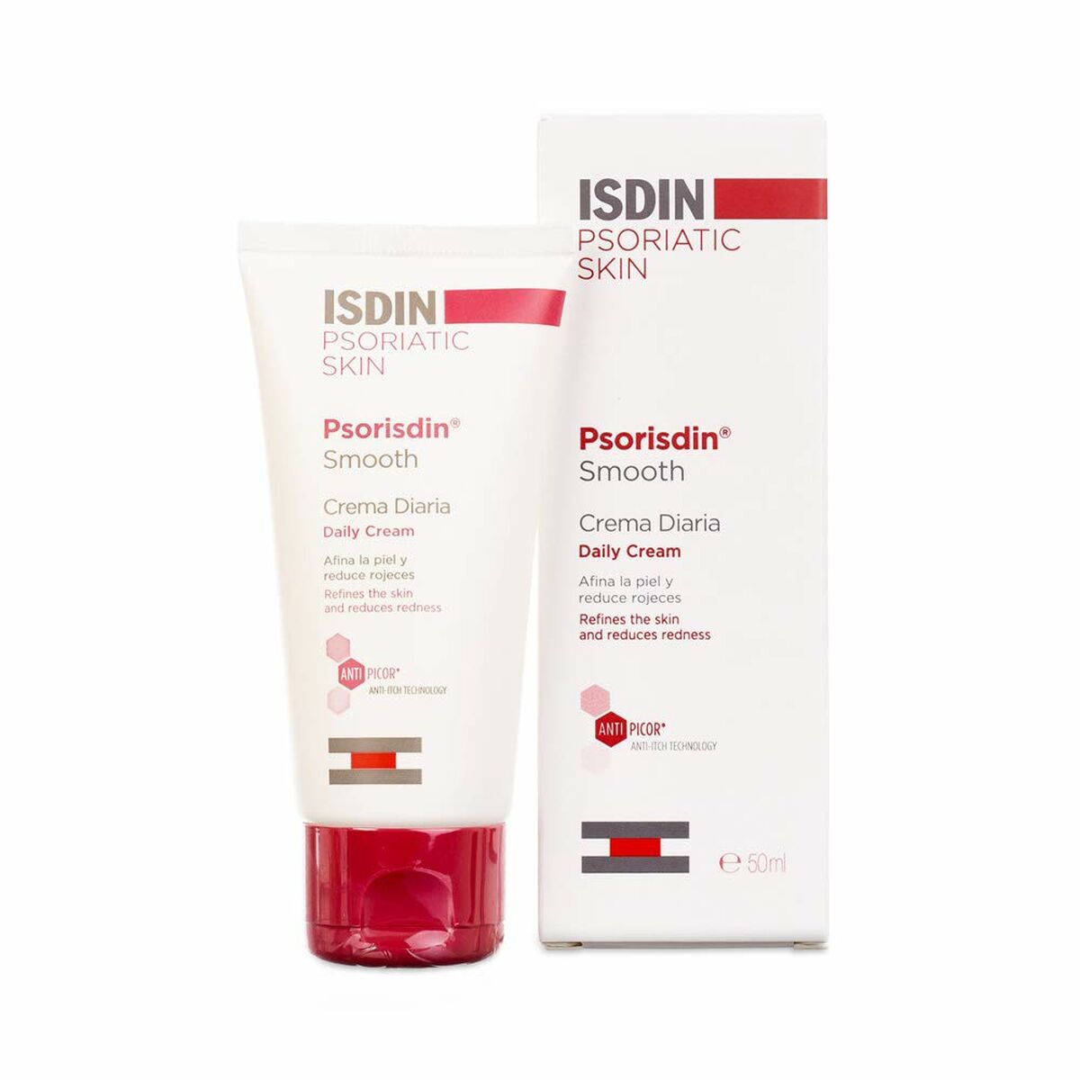 Anti-Reddening Cream Isdin Psorisdin 50 ml skincare packaging