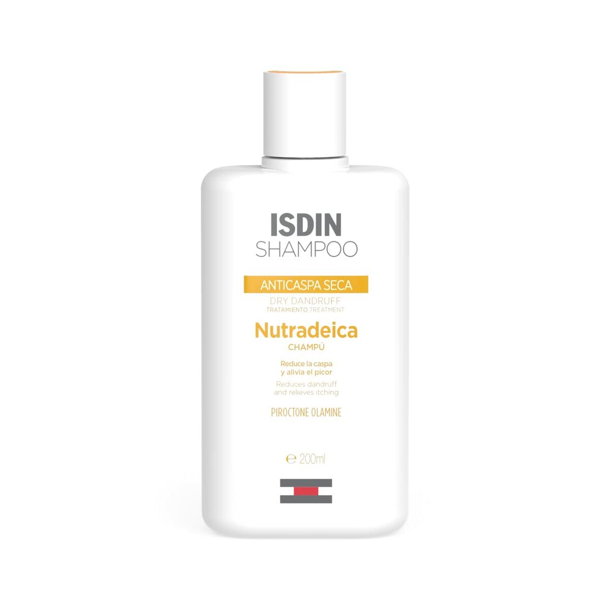 Anti-dandruff Shampoo Isdin NUTRADEICA 200 ml shampoo bottle