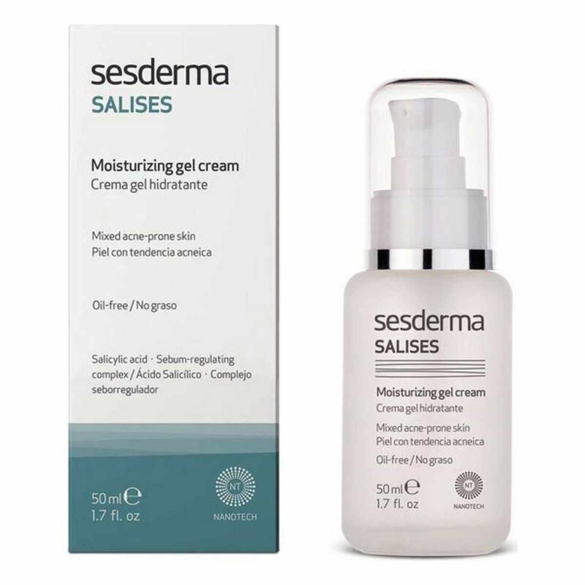 Moisturising Gel Sesderma 50 ml for Women skincare packaging