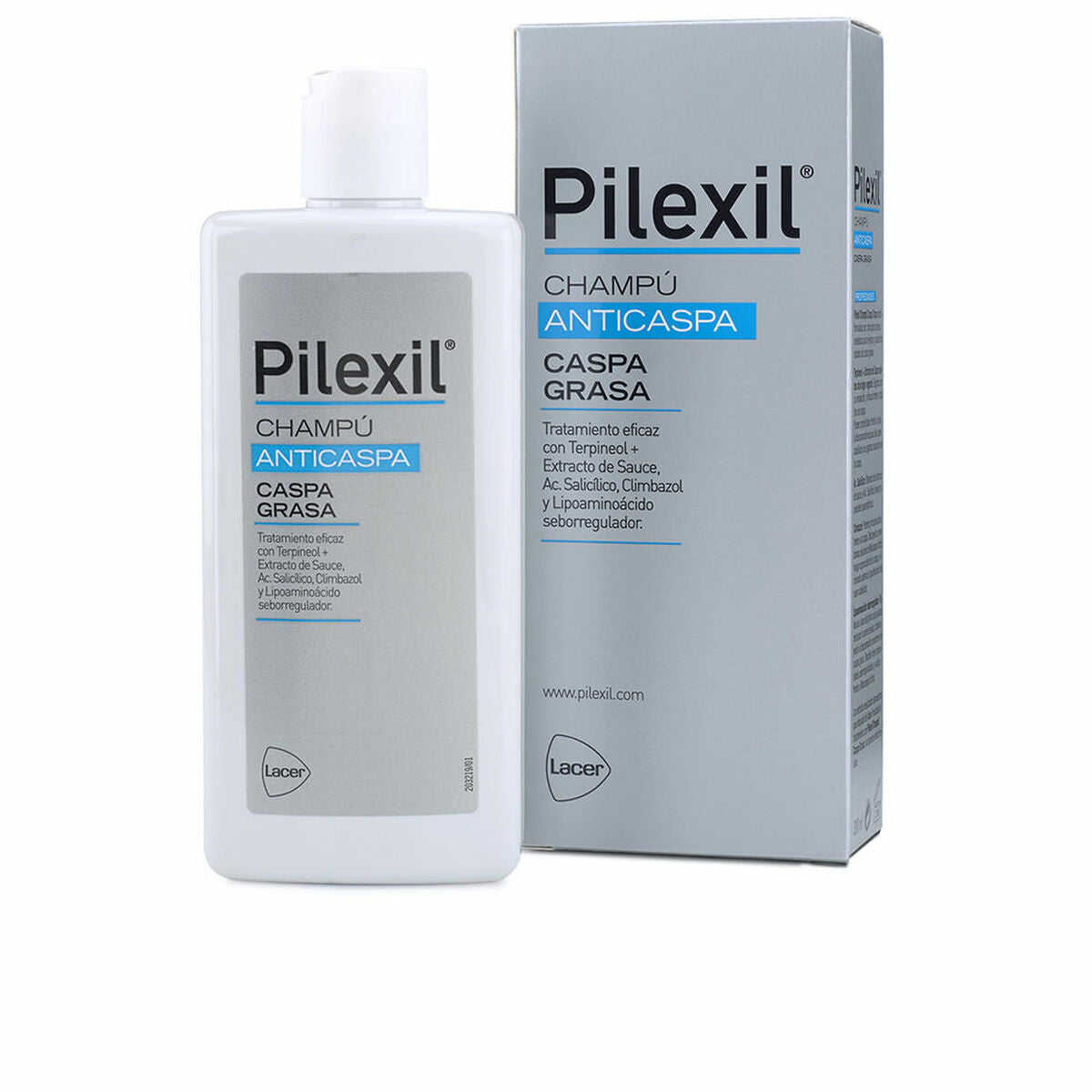 Anti-dandruff Shampoo Pilexil Champú 300 ml Greasy dandruff shampoo bottle