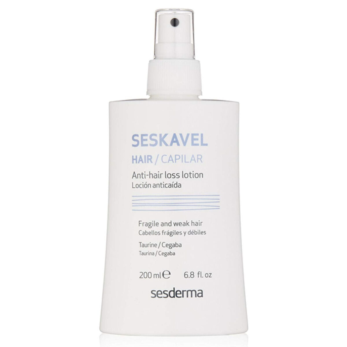 Anti-Hair Loss Lotion Sesderma Seskavel Growth 200 ml for Women skincare packaging