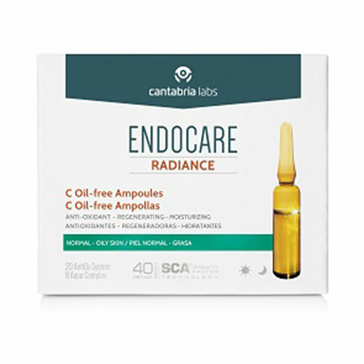 Ampoules Endocare Radiance C 2 ml 30 x 2 ml product packaging